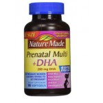 ขาย วิตามินสําหรับคนท้อง  Nature Made PrenatalMulti + DHA 200 Mg Softgels